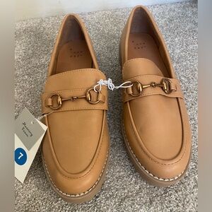 A New Day Tan Loafers. New with tags!